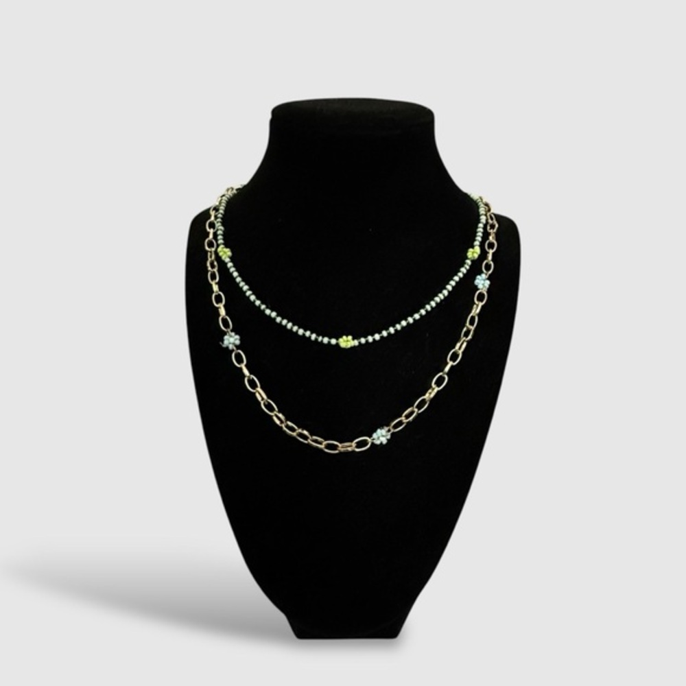 JOE FRESH Duo necklace 9”